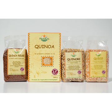 Gamme QUINOA bio PRIMEAL