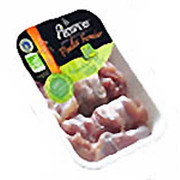 Sauté de poulet fermier bio 500 g