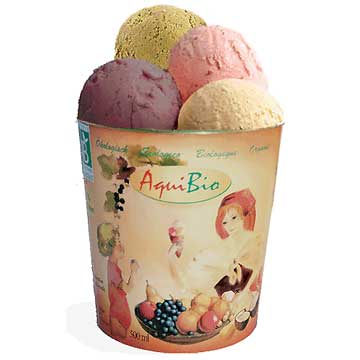 Pot de glace Aquibio