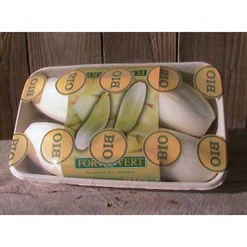 Endives emballées