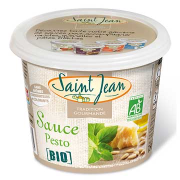 Sauce au pesto Saint Jean