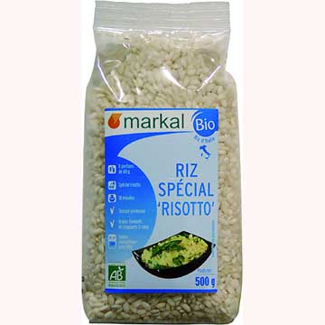 Riz long blanc spécial risotto d'Italie bio