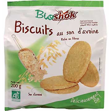 Biscuit au son d'avoine Bioshok