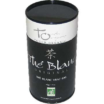 Thé blanc bio en boîte Touch Organic