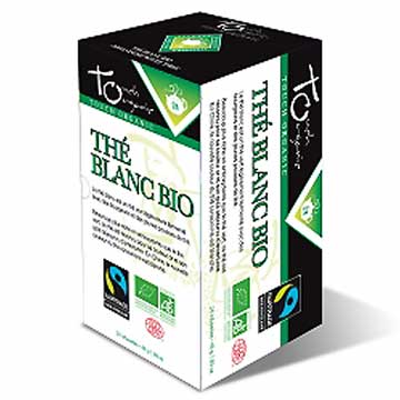 Thé blanc bio en sachet Touch Organic