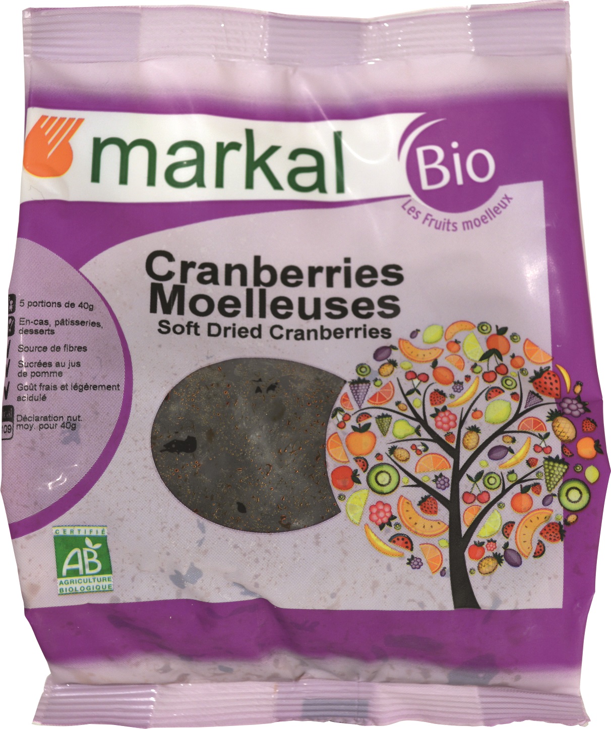 Cranberries moelleuses - 200g