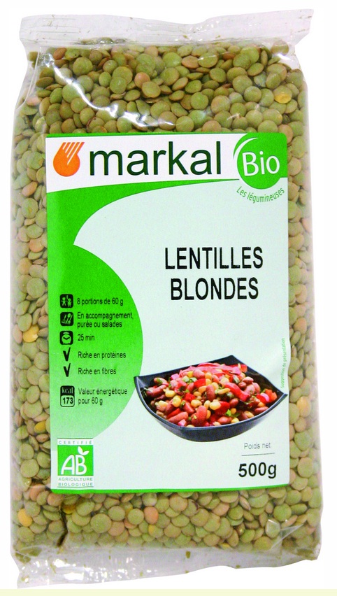Lentilles blondes - 500 g