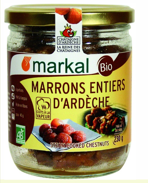 Marrons entiers d'Ardèche - 230 g