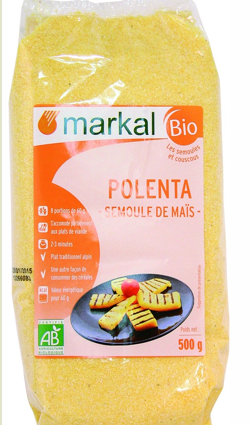 Polenta - Semoule de maïs - 500 g