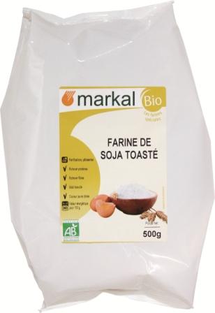 Farine de soja toastée - 500 g