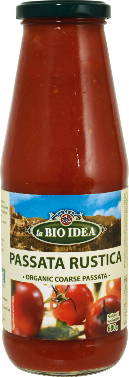 Passata rustica (sauce tomate) bio La Bio Idea