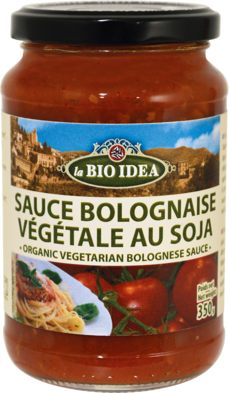 Sauce bolognaise végétale bio La Bio Idea