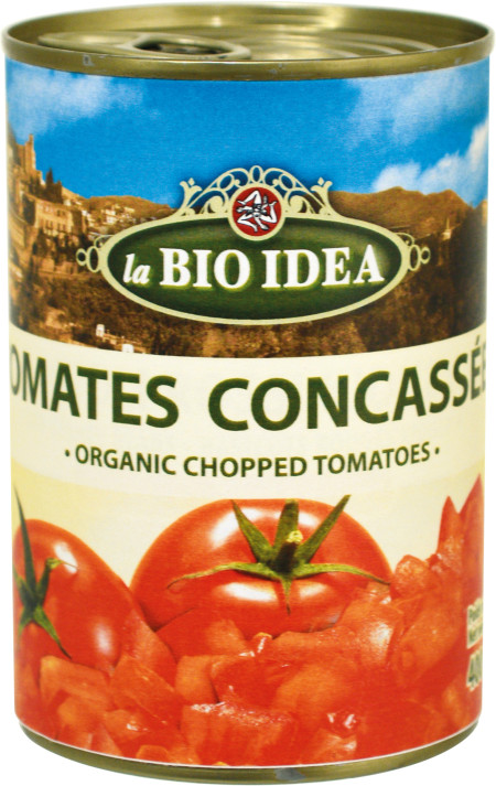 Tomates concassées bio La Bio Idea